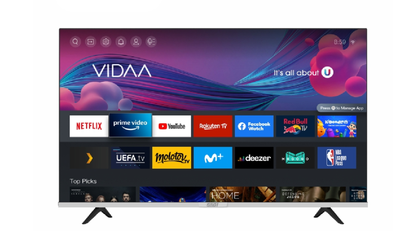 Téléviseur ON Series Q V2 – 43 pouces Android TV Full HD HDR